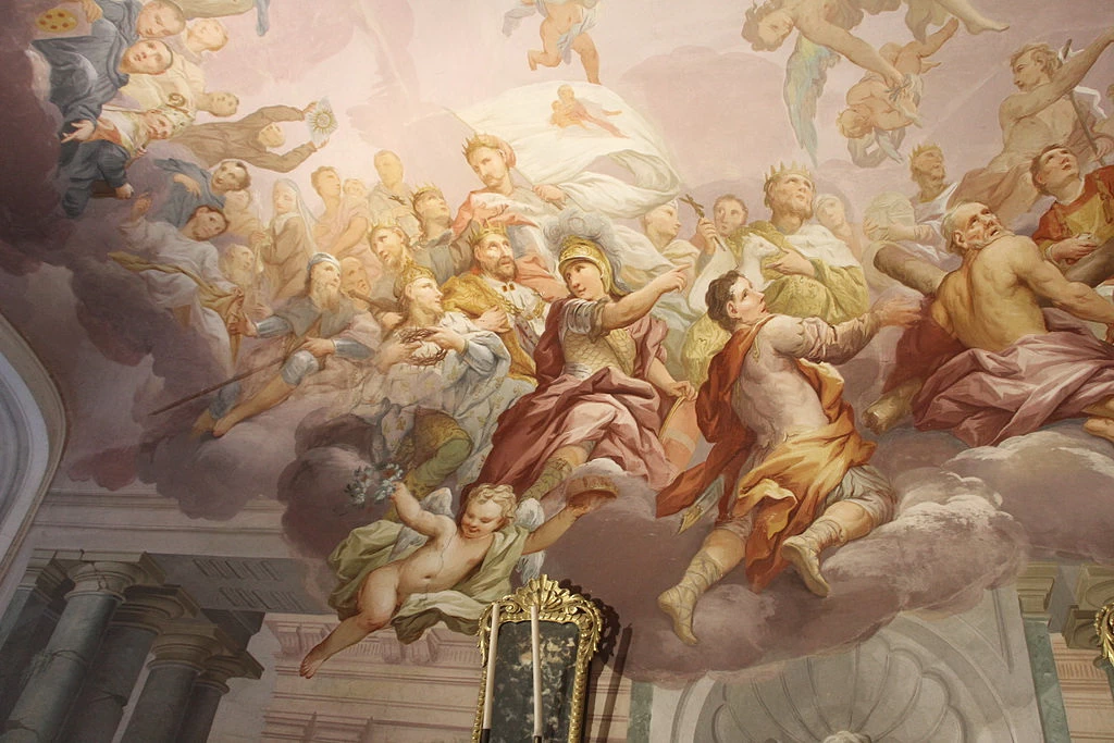 Cappella nuova (ex - camera da letto di cosimo III), Villa medicea della Petraia, Firenze 3